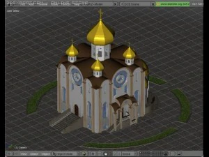 templo ortodoxo Modelo 3D