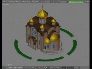 templo ortodoxo Modelo 3D