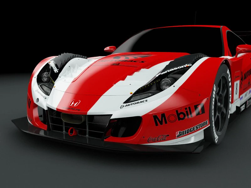 honda hsv010 gt 3D Model .c4d .max .obj .3ds .fbx .stl .blend