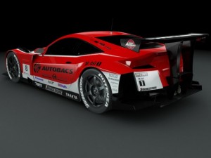 honda hsv010 gt 3D 모델