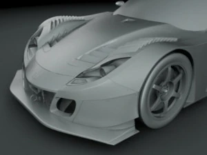 honda hsv010 gt 3D Model