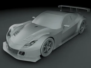 honda hsv010 gt 3D Model