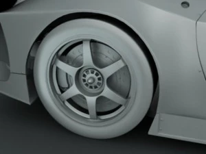 honda hsv010 gt 3D Model