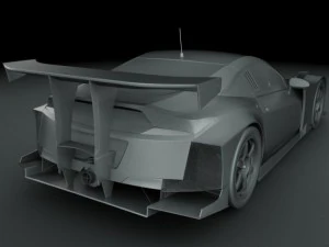 honda hsv010 gt 3D Model