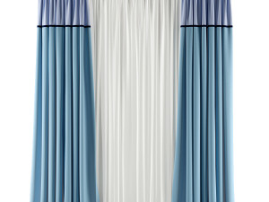 curtain Model 3D