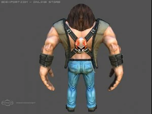cyclops biker 3D Model