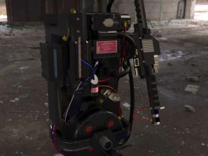 pacote de pr&oacute;tons foto realista dos ca&ccedil;a-fantasmas Modelo 3D