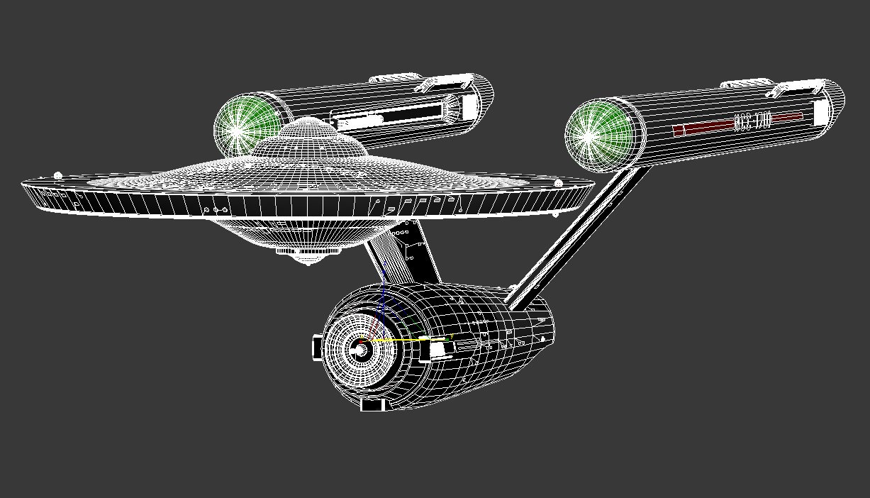 Photo Realistic Uss Enterprise Ncc 1701 3d Model In Other 3dexport