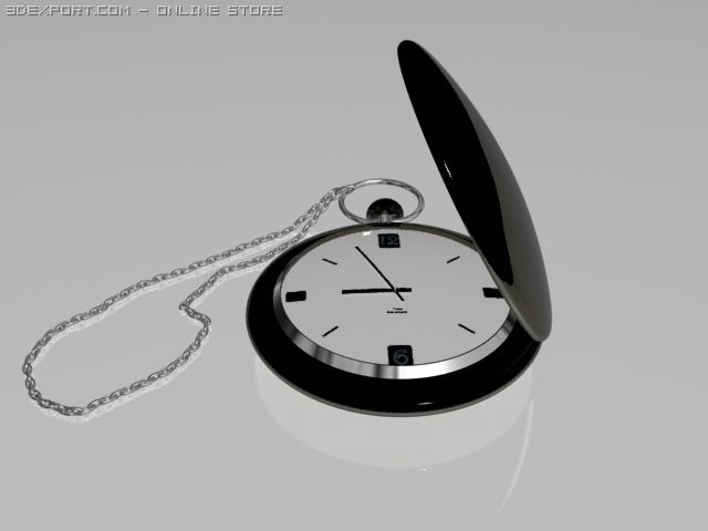 clock Modello 3D .c4d .max .obj .3ds .fbx .stl .blend 