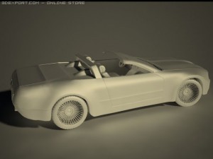 mustang Modelo 3D