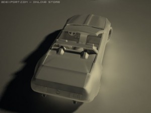 mustang Modelo 3D