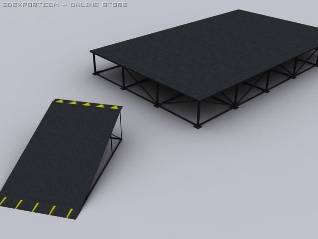 stage 3D 모델 .c4d .max .obj .3ds .fbx .stl .blend 