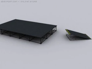 stage 3D Model