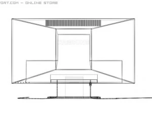 삼성 싱크마스터 940bw 3D 모델