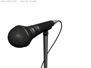 akg microphone 3D Model