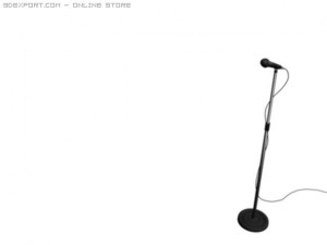 akg microphone 3D Model