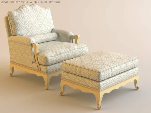 chair 3D Model .c4d .max .obj .3ds .fbx .stl .blend 