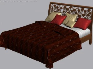 bed 3D Model