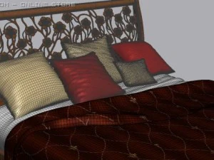 bed 3D Model