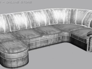 sofa Modèle 3D