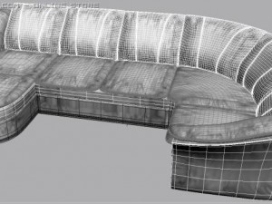 sofa Modèle 3D