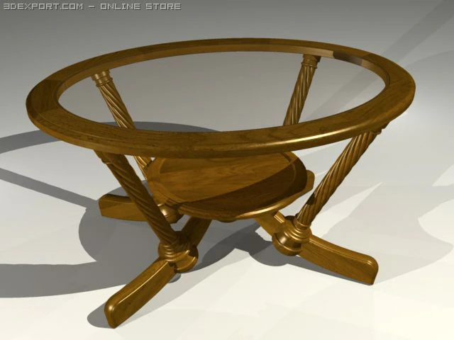 table 3D Model .c4d .max .obj .3ds .fbx .stl .blend 