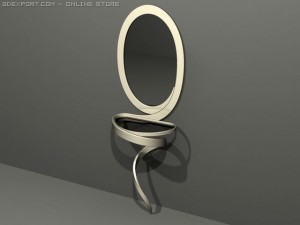 pier glass Modèle 3D