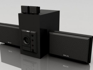 audio woofer 3Dモデル