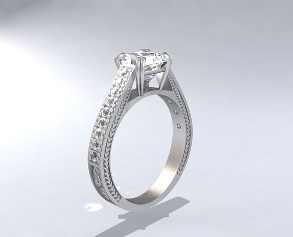 ring Modelo 3D .c4d .max .obj .3ds .fbx .stl .blend 
