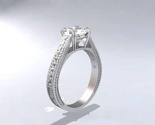 ring 3D Model .c4d .max .obj .3ds .fbx .stl .blend 