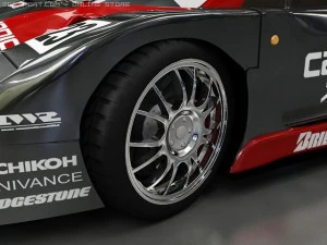nissan r390 gt 3D Model