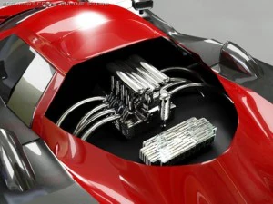 nissan r390 gt 3D Model