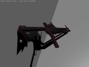 fn tactical shotgun 3D Model