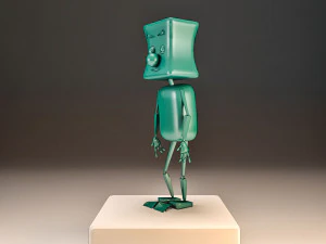 toon tobot 3D Model