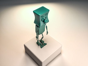 toon tobot Modelo 3D