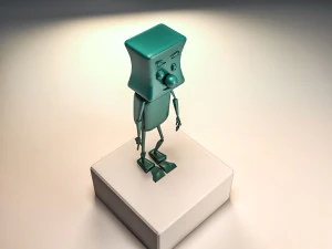 toon tobot 3D Model