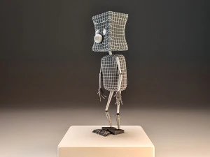 toon tobot 3D Model