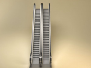flexible escalator 3D Model