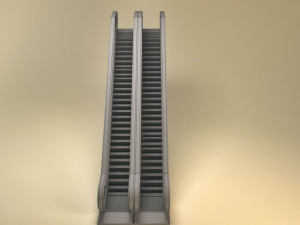 flexible escalator 3D Model