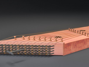 high detailed santur 3D Model