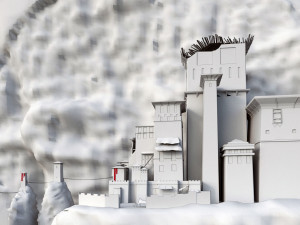 ruined empire basic model 3D मॉडल
