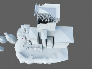 ruined empire basic model 3D मॉडल