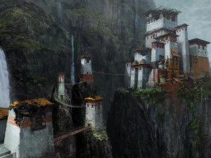 ruined empire basic model 3D Model