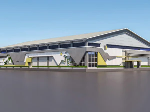 sport complex 3D Model