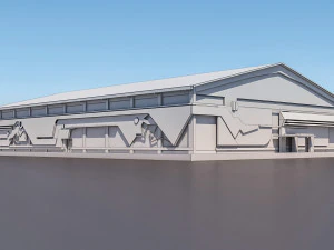 sport complex 3D Model