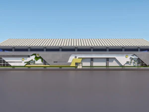sport complex 3D Model