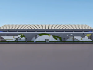 sport complex 3D Model