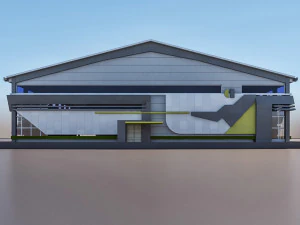 sport complex 3D Model