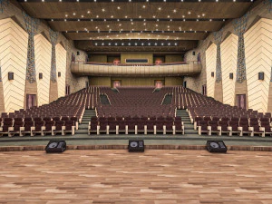 Конференц-центр с высокой детализацией 2 3D Модель