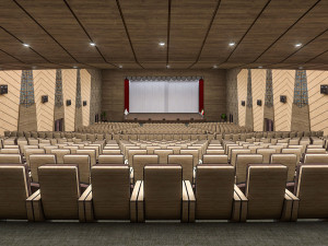 high detail conference center 2 3D 模型